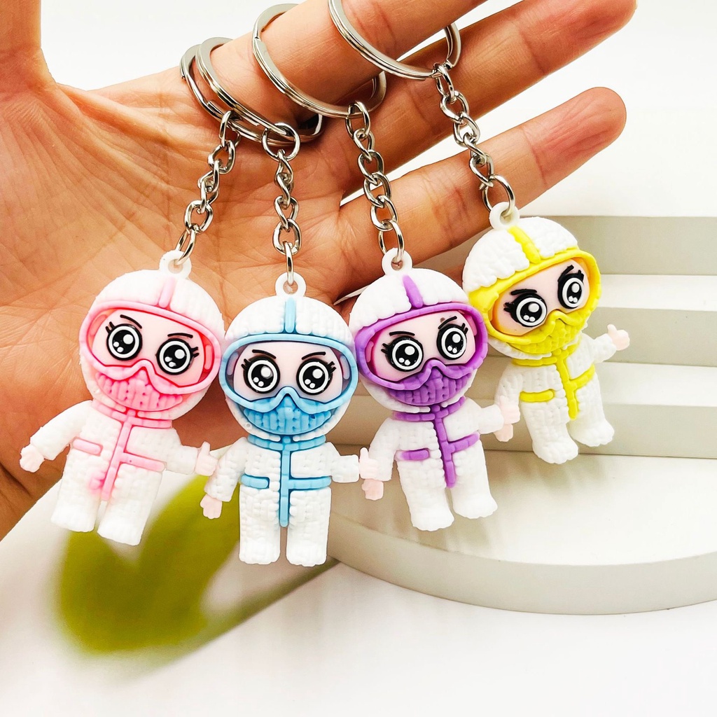 Móc Khóa nhân vật   - quà tặng biết ơn  - dễ thương- treo móc khoá balo