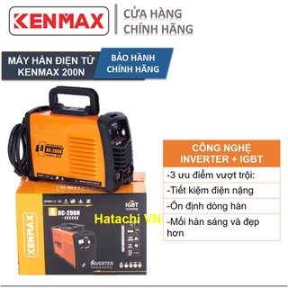 Máy hàn | kenmax arc 200n | tặng full bộ phụ kiện + thương hiệu nhật bản