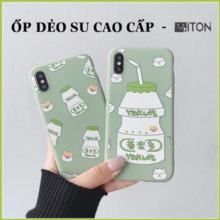 Ốp dẻo su in hình Sữa Yakult IP6/IP6PLus/IP7/IP7Plus/IPX/IPXsmax