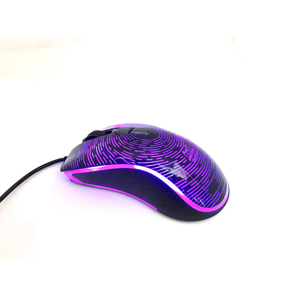 Chuột máy tính có dây gaming Viewsonic MU670 có led RGB đổi màu, chuột cơ chuyên chơi game cho PC và laptop