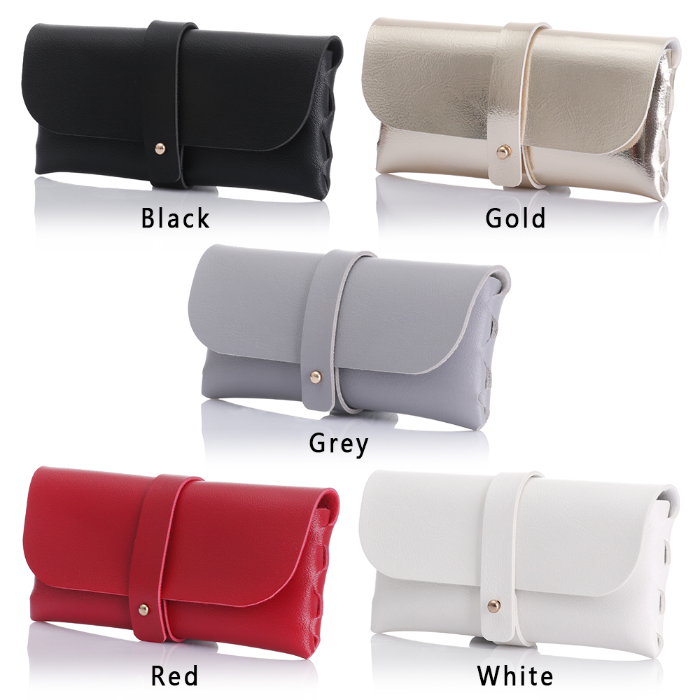 Hộp Da Pu Đựng Mắt Kính Kiểu Dáng Cổ Điển