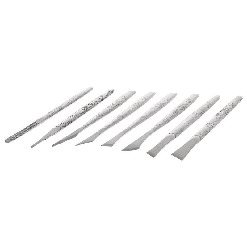 Bộ 8 Dụng Cụ Dũa Móng Cứng Tẩy Da Chết Tiện Dụng