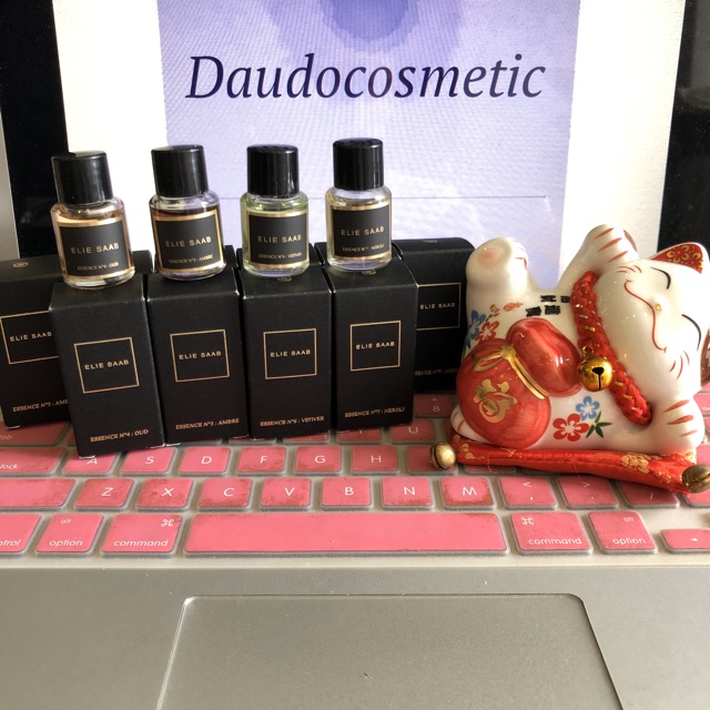 [ mini ] Nước hoa Elie Saab Essence No3 Ambre No4 Oud No6 Veltiver Essence De Parfum 5ml
