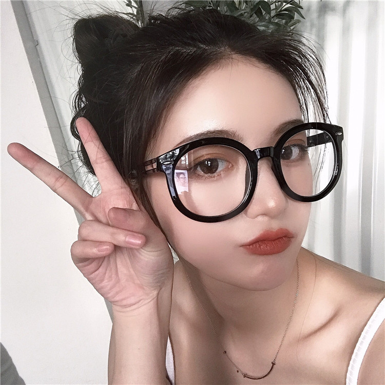 Mắt kính gọng tròn thời trang Hàn Quốc