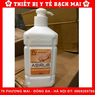 Nước Rửa Tay Nhanh - Dung Dịch Rửa Tay Khô ASIRUB [Chai 500ml]