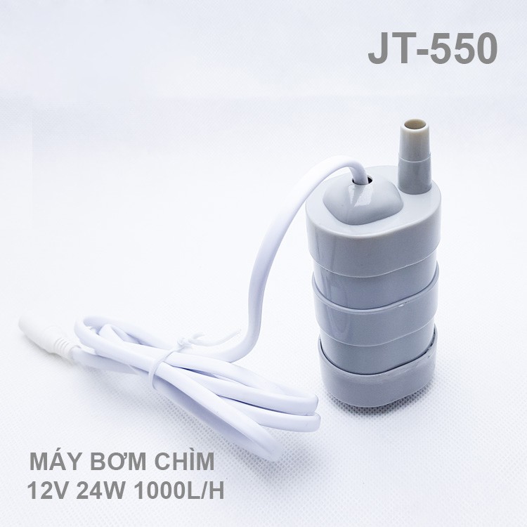 [XẢ HÀNG TỒN][NHẬP MÃ GIẢM NGAY 5%]Máy bơm chìm 12V 24W 1000L JT-550 - hỗ trợ kỹ thuật trọn đời | BigBuy360 - bigbuy360.vn
