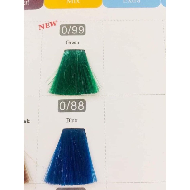 Nhuộm tóc COLORLINE Tự chọn màu(inbox màu)+kèm oxy trợ nhuộm