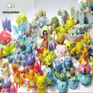 Set 24 Mô Hình Pokemon 2-3cm Dễ Thương