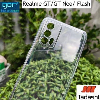 Ốp Lưng Dẻo Gor Realme GT 5G / GT Neo/ GT Neo 2T/ GT Neo 2/ GT Neo Flash Trong Suốt, Có Gờ Bảo Vệ Camera - Hãng GOR