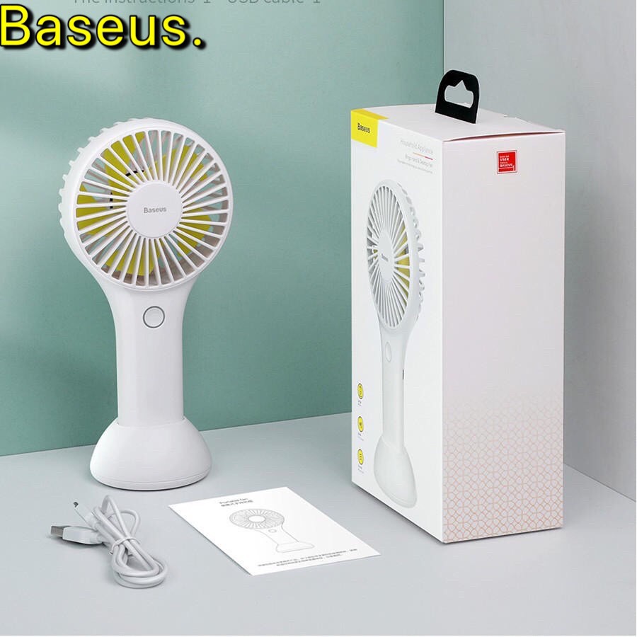 Quạt mini cầm tay pin sạc 3 tốc độ Baseus CXBG-03 chính hãng | BigBuy360 - bigbuy360.vn