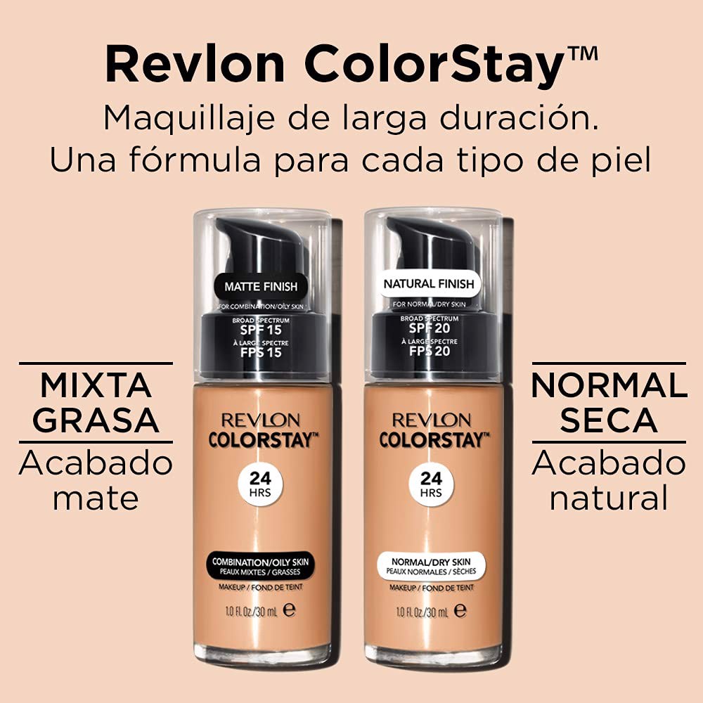 Kem Nền Kiềm Dầu REVLON COLORS Makeup 24H Combination/Oliy Skin