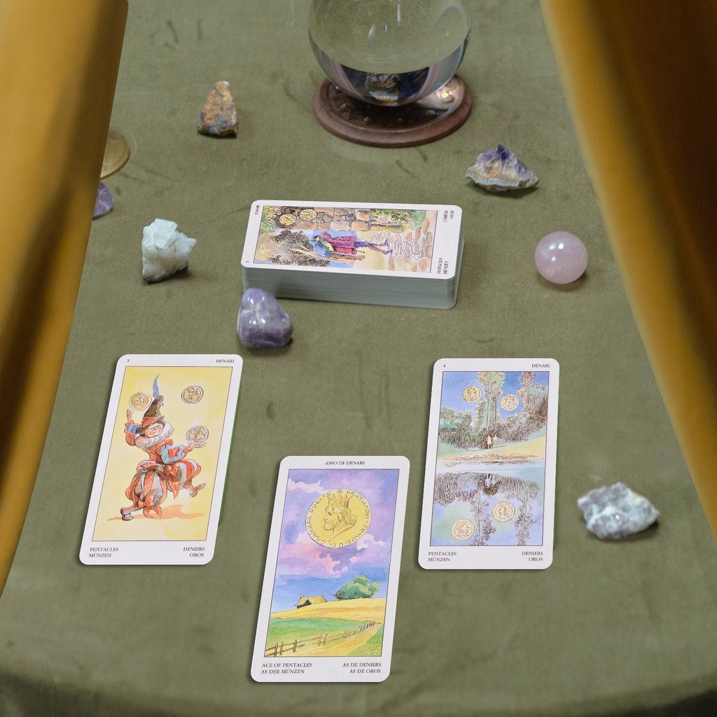 Bộ Bài Tarot Kiểu Cổ Điển Tiện Dụng Và Bền