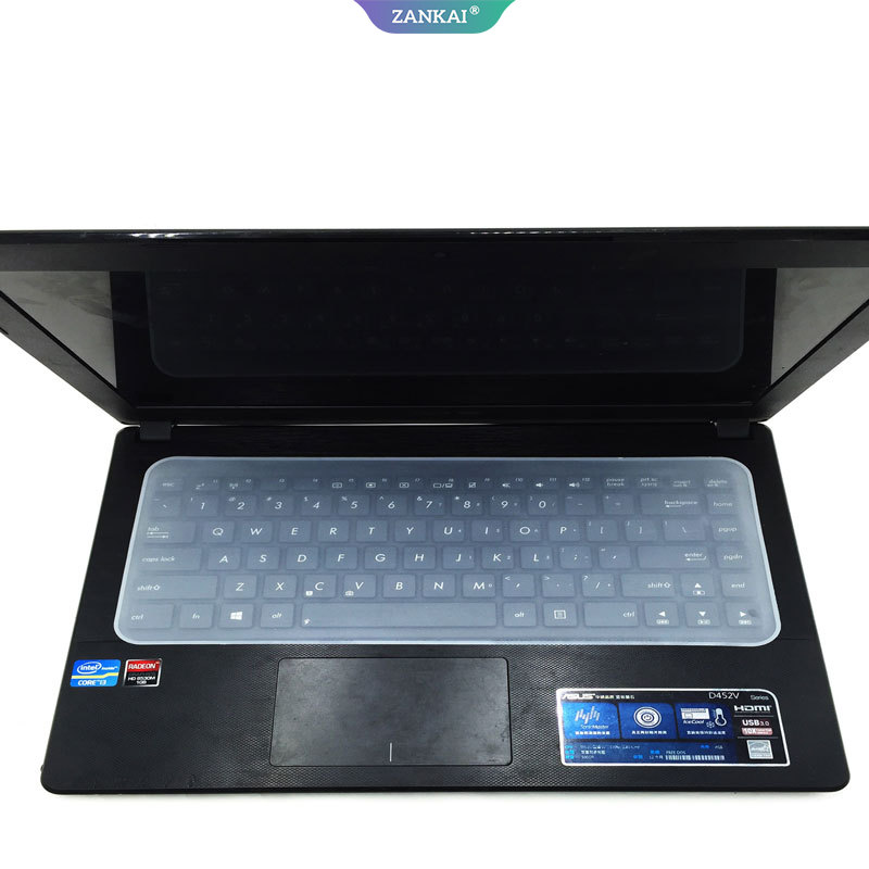 Miếng Dán Bảo Vệ Bàn Phím Bằng Silicon Kích Thước 13-17 Inch