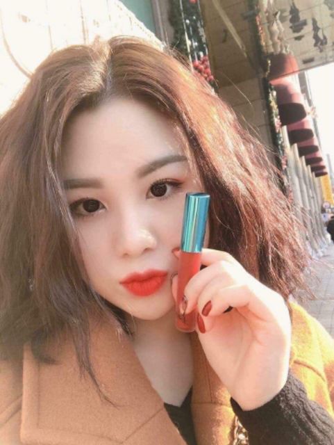 SON KEM LÌ BBIA LAST VELVET LIP TINT VER 1 02- ĐỎ CAM | Thế Giới Skin Care