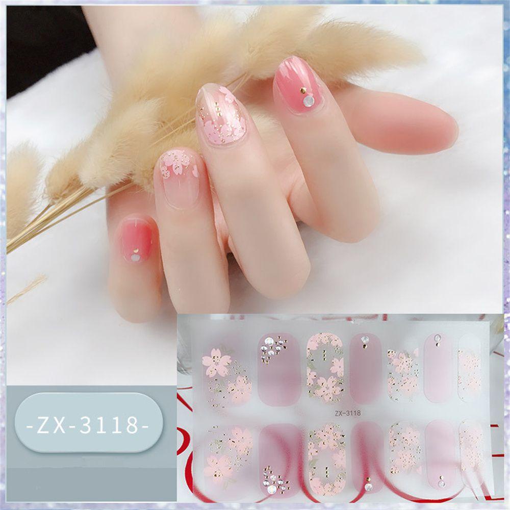 Miếng Dán Trang Trí Móng Tay Toàn Diện Họa Tiết 3D DIY