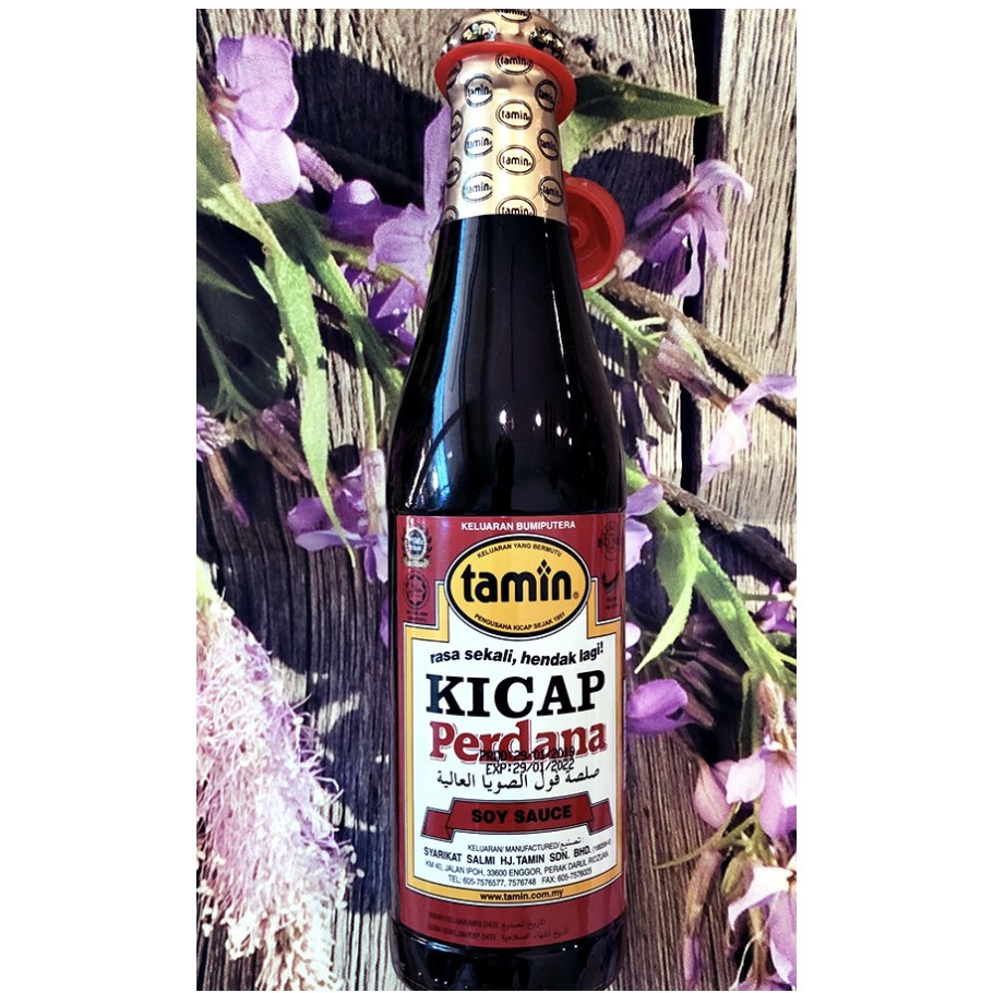HẮC XÌ DẦU TAMIN 330ML- HẮc xì dầu Kicap 330ml chai thủy tinh