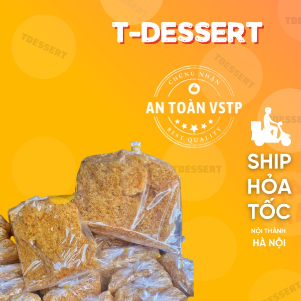 CƠM CHÁY SIÊU RUỐC GÓI TO 500G  | TDessert15k | Hàng loại 1