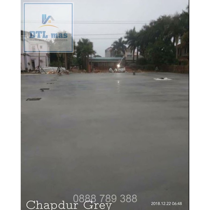 Sikafloor Chapdur Grey - Hardener, bột làm cứng sàn bê tông màu xám. Bột rắc tăng cứng mặt sàn bê tông màu xám