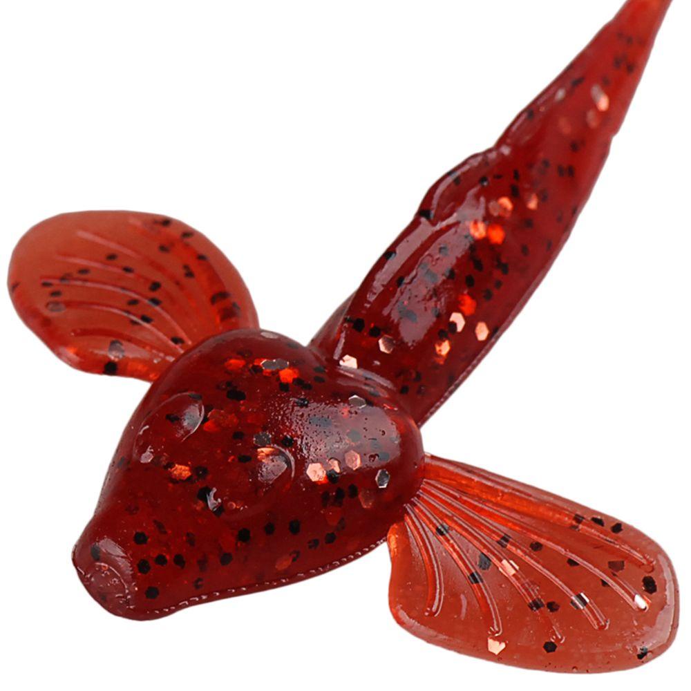 Set 6 Mồi Tôm Giả Câu Cá Bằng Silicon Mềm