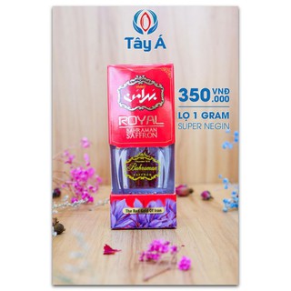 SAFFRON TÂY Á CHÍNH HÃNG - NHỤY HOA NGHỆ TÂY SUPER NEGIN