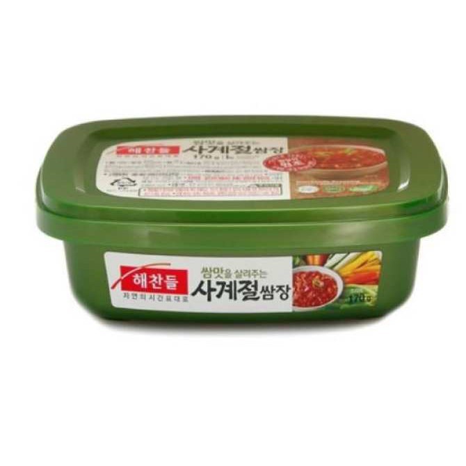 Combo 1 Hộp Tương Ớt Gochujang Taeyangcho 200G và 1 Hộp Tương Chấm Thịt Nướng Ssamjang CJ 170G