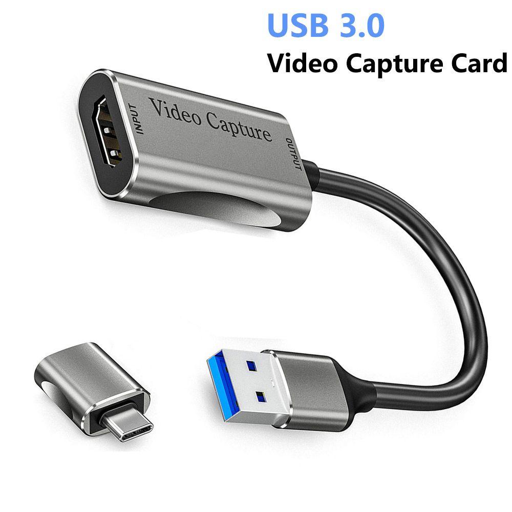 BTLIMER Thẻ Ghi Video Âm Thanh HDMI-Compatable Bằng Hợp Kim Nhôm