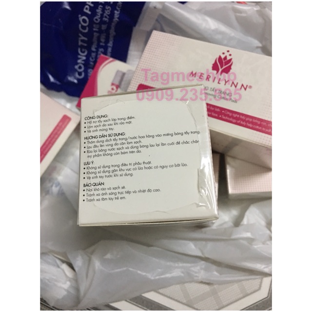 BÔNG BẠCH TUYẾT - Bông tẩy trang 120 miếng | BigBuy360 - bigbuy360.vn