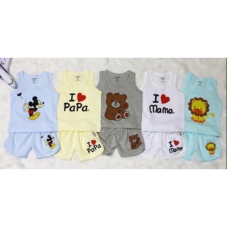 Set 5 bộ ba lỗ đùi cho bé 3-7kg