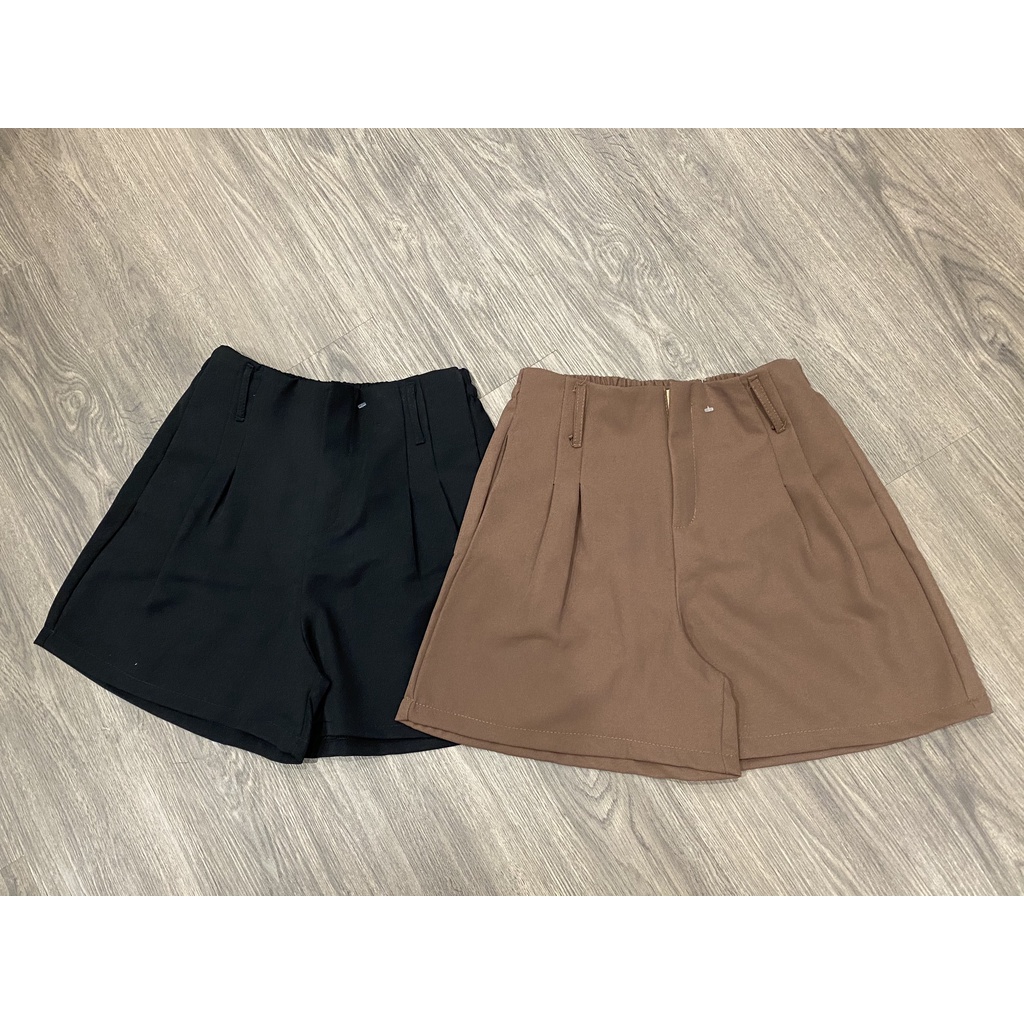 Quần short nữ chun lưng khóa giữa - Mã 808