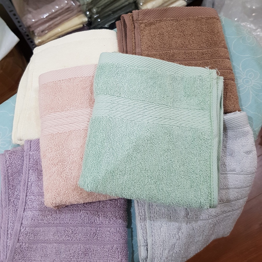 KHĂN MẶT CAO CẤP – HÀNG VÀO SIÊU THỊ - 100% COTTON SỢI BÔNG/ SỢI TRE CAO CẤP