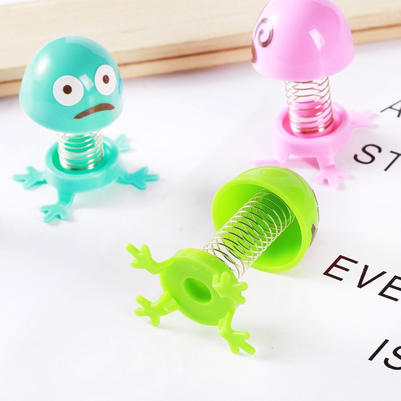 [ Rẻ Vô Địch ] Đồ chơi Mặt cười lò xo thú nhún nhảy vui nhộn, Đồ chơi cho bé.