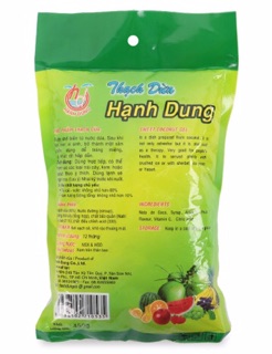 Thạch dừa Hạnh Dung túi 450g
