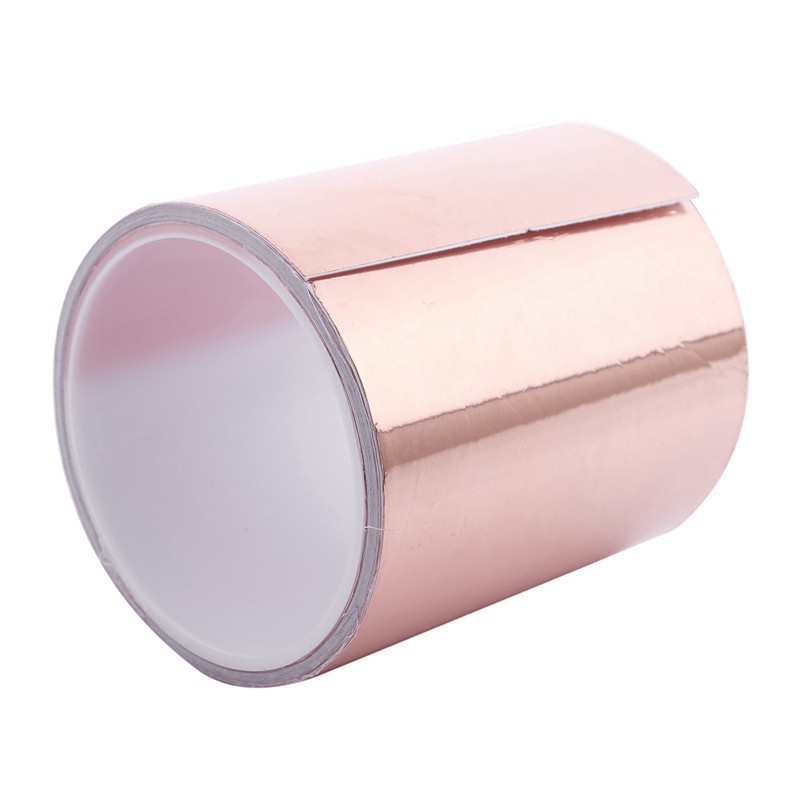 100mmx5M Pure Copper Roll EMI Conductive Guitar Shielding Ribbon