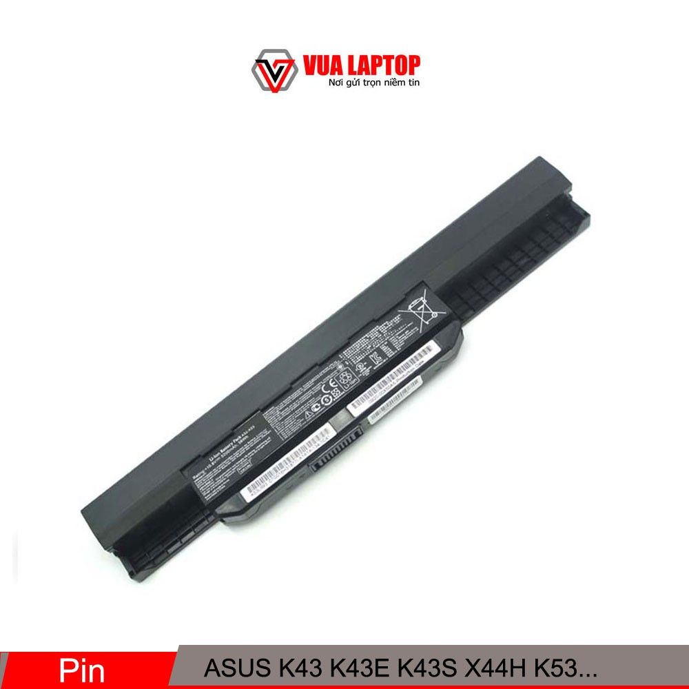 Pin cho Laptop ASUS K43 K43E K43S X44H K53 K53E X54C X53S X53 K53S X53E chính hãng bảo hành 12 tháng