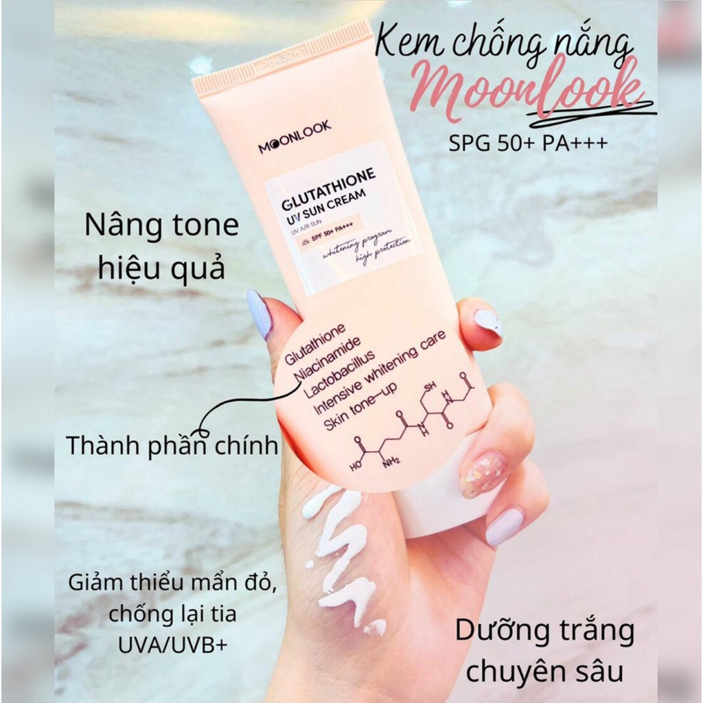 Kem Chống Nắng Hàn Quốc Moonlook SPF 50+ PA+++ - LHA