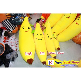 GỐI ÔM TRÁI CHUỐI SIÊU TO KHỔNG LỒ [SIÊU MỊN]