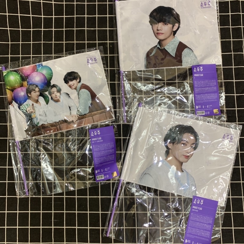 Image Flag BTS SOWOOZOO - cờ ẢNH BTS