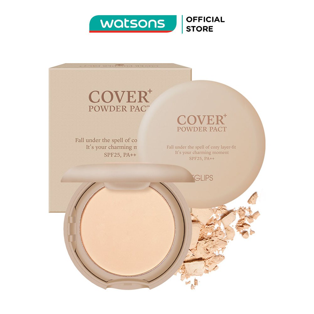 Phấn Phủ Eglips Cover Powder Pact Plus SPF 25 PA++