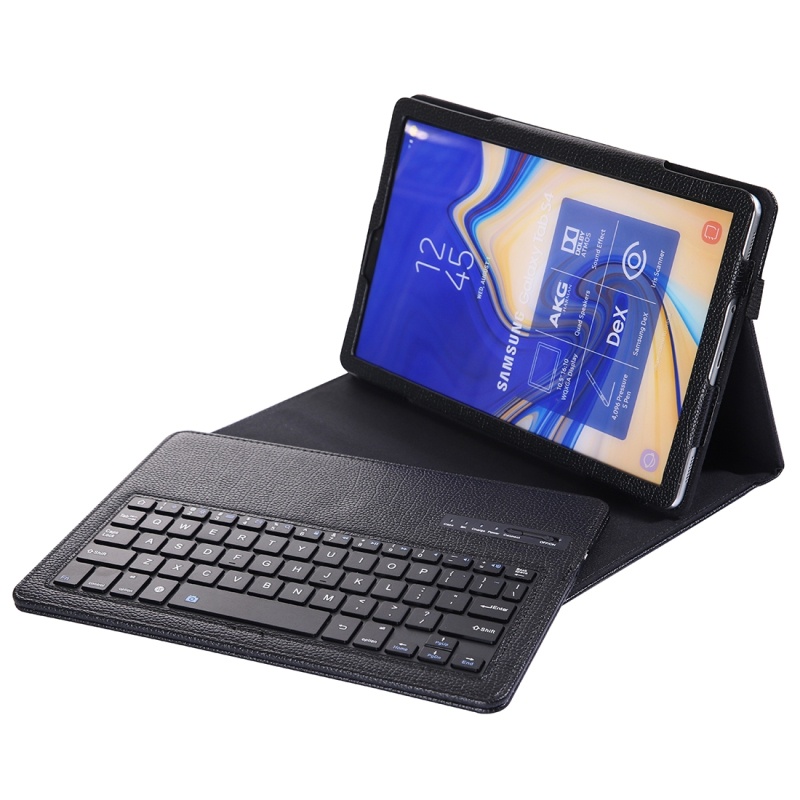 Bao Da Máy Tính Bảng Tích Hợp Bàn Phím Bluetooth 3.0 Có Thể Tháo Rời Cho Samsung Galaxy Tab S4 10.5 inch T830 / T835 for SA830 Bluetooth 3.0 Giá Đỡ