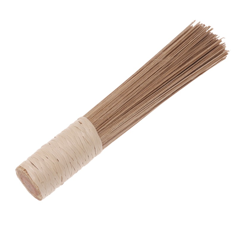 Chổi dùng để rửa chảo nồi chất liệu bằng tre kiểu truyền thống dài 7 inch