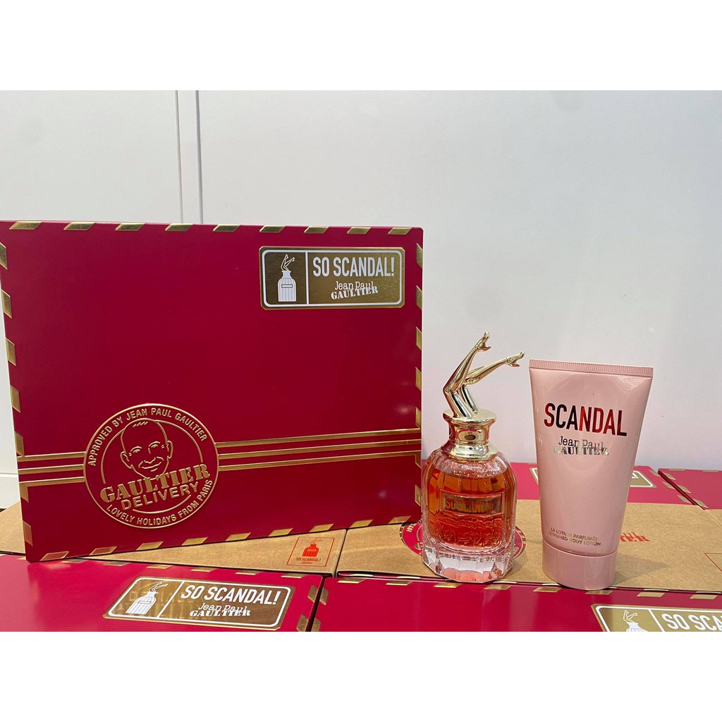Set nước hoa nữ Jean Paultier So Scandal EDP 50ml + lotion | Thế Giới Skin Care