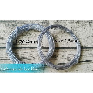 Kẽm bọc nhựa nẹp vành mũ