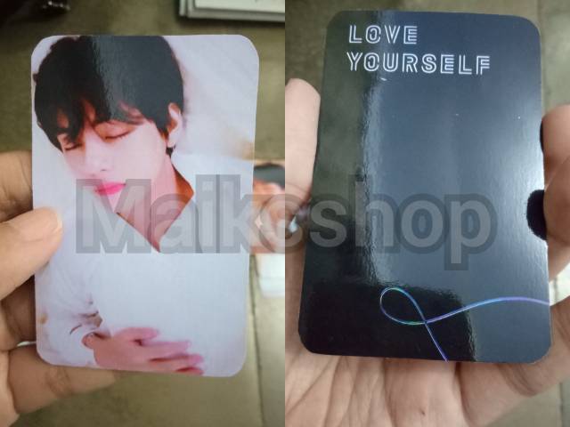 Thẻ Ảnh Nhóm Nhạc Bts Love Yourself
