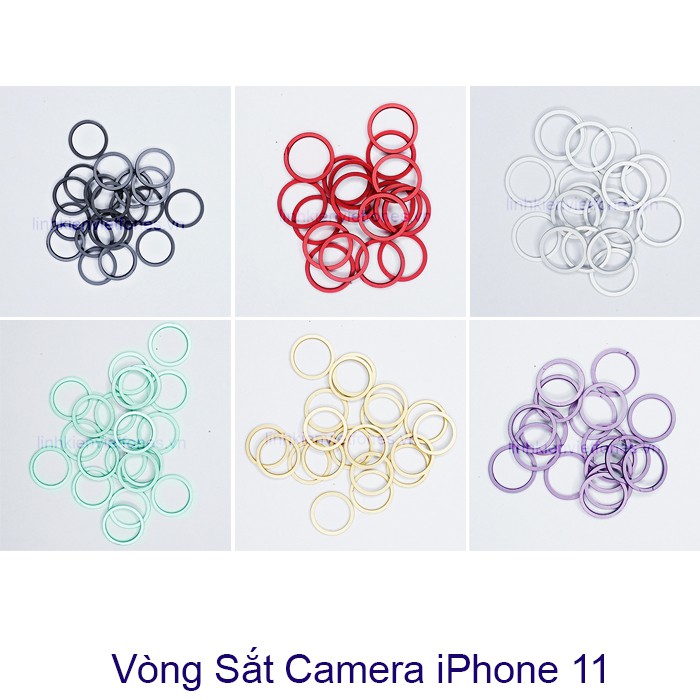 Vòng sắt ngoài camera iPhone 11 (vòng)