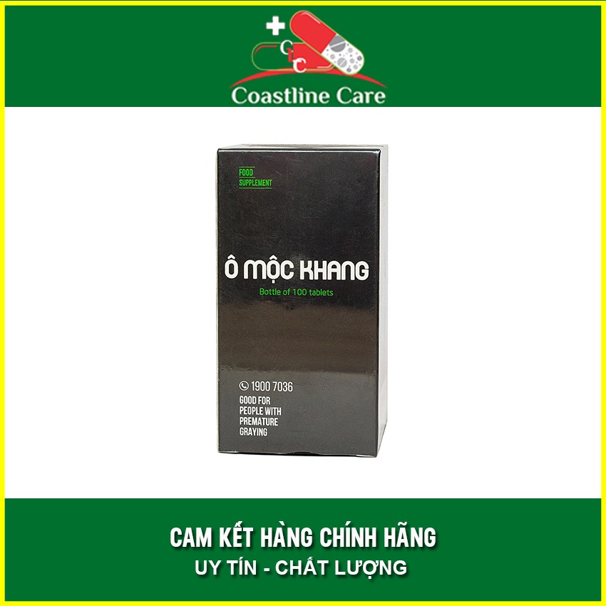 Ô Mộc Khang 100v - Sản Phẩm Dành Cho Người Tóc Bạc Sớm - Coastlinecare Pharmacy