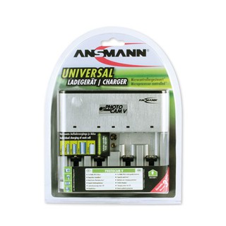 Bộ sạc đa năng Ansmann ( Đại, Trung, 9V, AA, AAA )