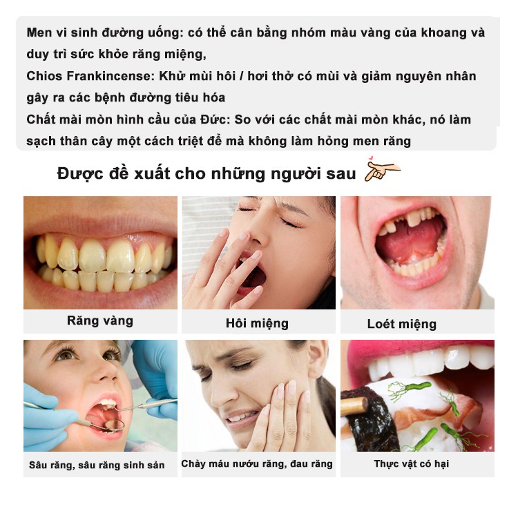 Kem Đánh Răng Earlyth Làm Trắng MAn Toàn Cho Phụ Nữ Mang Thai 100g BOBOTIAO