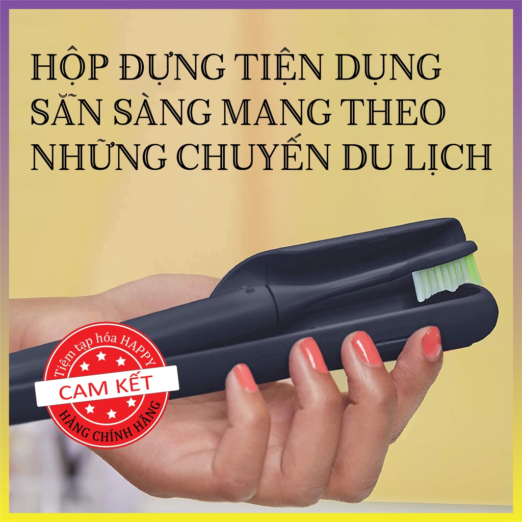 BÀN CHẢI ĐIỆN ĐÁNH RĂNG PHILIPS ONE SONICARE - SỬ DỤNG PIN AAA - HÌNH THẬT Ở CUỐI CÙNG