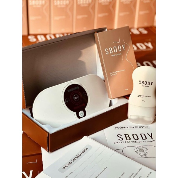 MÁY BẮN HÚT NỠ SBODY - TẶNG KÈM KEM HUỶ MỠ SBODY PRO