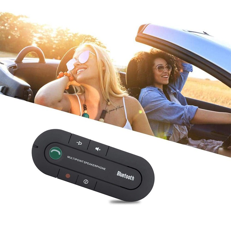 Loa Bluetooth không dây YET-C4.1 dùng trên xe hơi, xe ô tô hỗ trợ chế độ rảnh tay